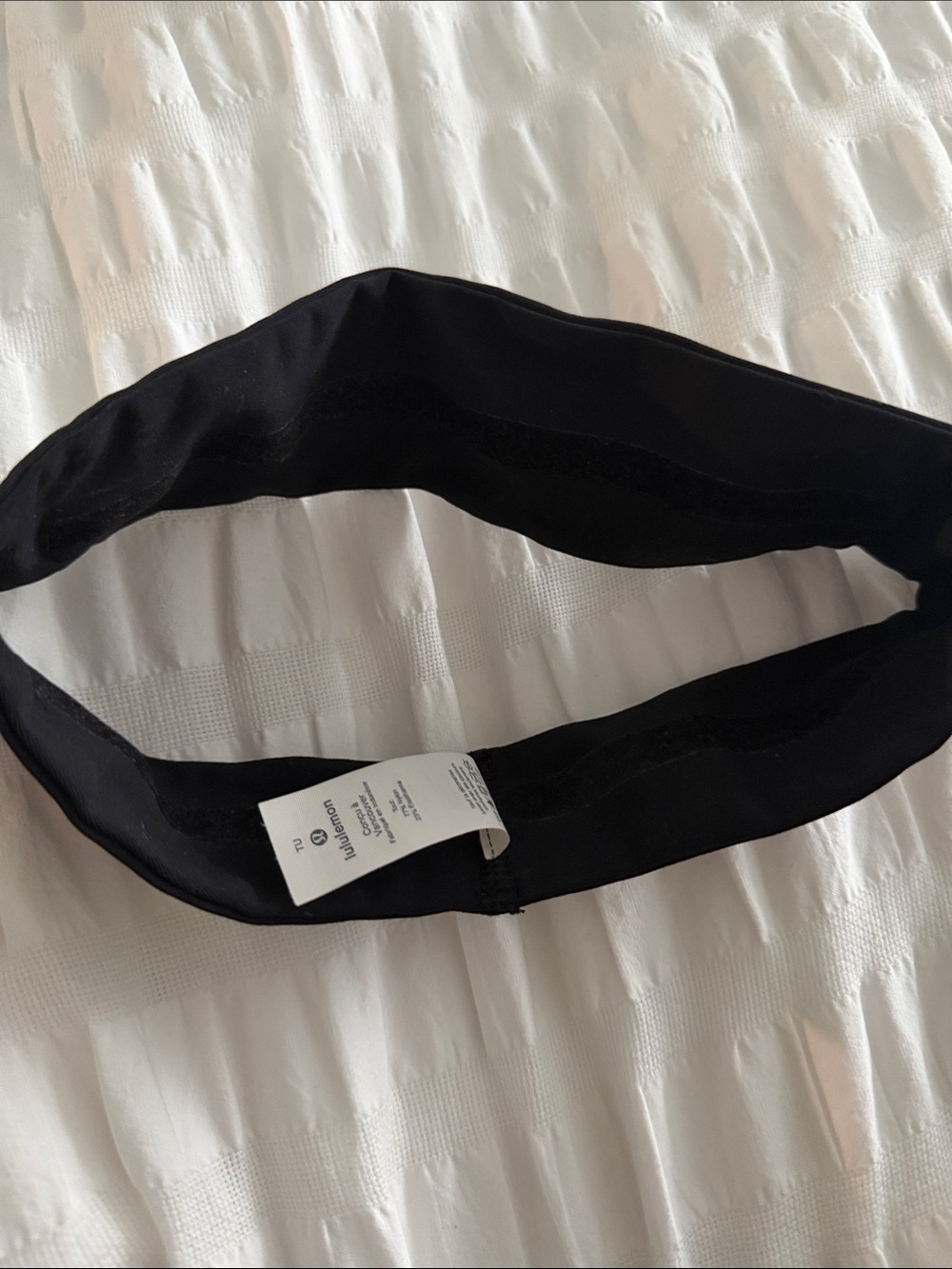 lululemon athletica Black Logo Headband - Picture 2 of 2